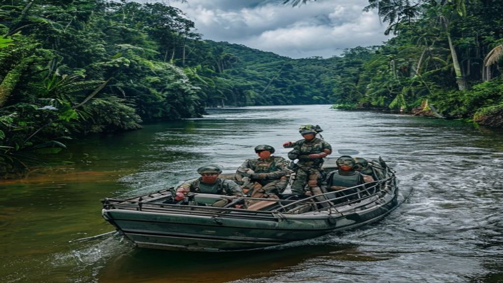 Washington va al terreno: el jefe del Comando Sur patrulló los ríos del narcotráfico en la frontera norte de Ecuador